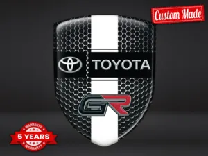 Toyota Stickers Dôme Look Exclusif Dôme Supérieur Perso